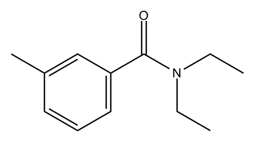 DEET: التركيب الكيميائي