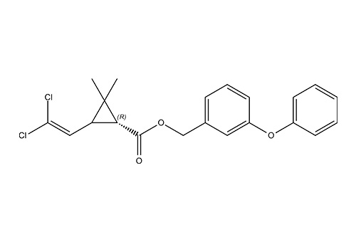 Permethrin: struktur kimia