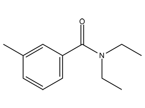 DEET (ثنائي إيثيل تولواميد): التركيب الكيميائي