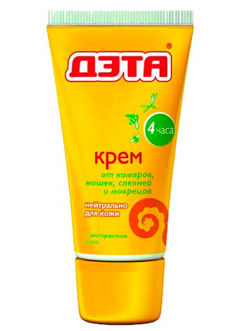 Krim dengan DEET