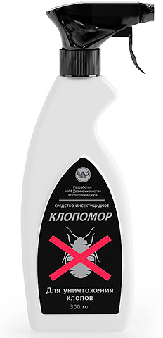 Dadah Klopomor - ubat domestik untuk bedbugs