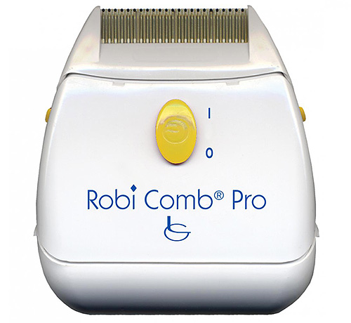 إصدار متقدم من مشط Robi Comb Pro - يوفر أيضًا القضاء على القمل بتفريغ كهربائي