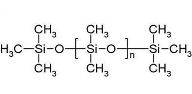 Dengan sifat kimianya, Dimethicone ialah polydimethylsiloxane