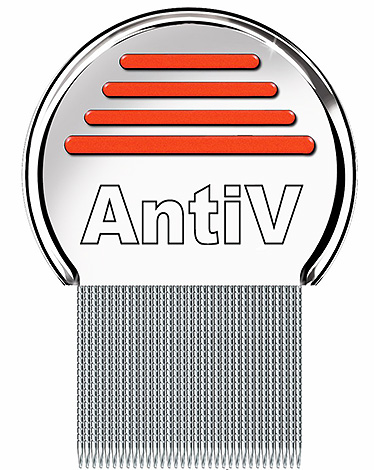 مشط خاص لتمشيط القمل والصئبان AntiV