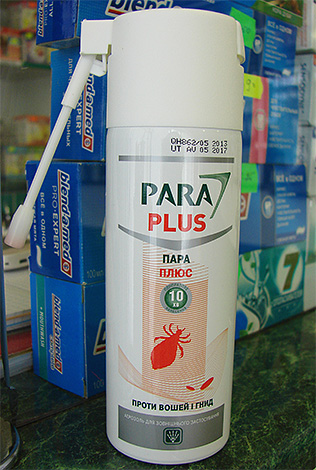 Aerosol Para Plus (Para Plus) mampu memusnahkan telur kutu dan kutu