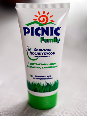 Balm selepas gigitan serangga Picnic Family.