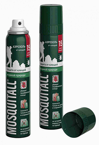 Aerosol daripada kutu Mosquitall